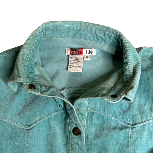 Vintage Live A Little Button Up Jacket - Picture 5 of 17